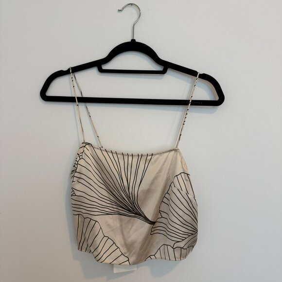 COS - Women's Silk Multi Crop Top - Picture 5 of 6